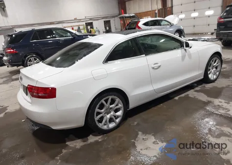 2012 Audi A5 2.0T Premium from USA, damaged, VIN WAULFAFR5CA015175